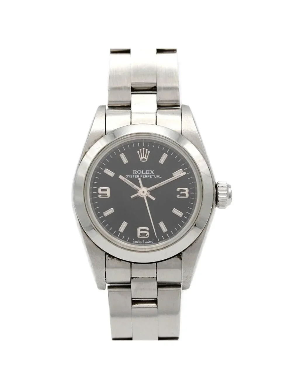 Rolex Oyster Perpetual SS Automatic Number Watch